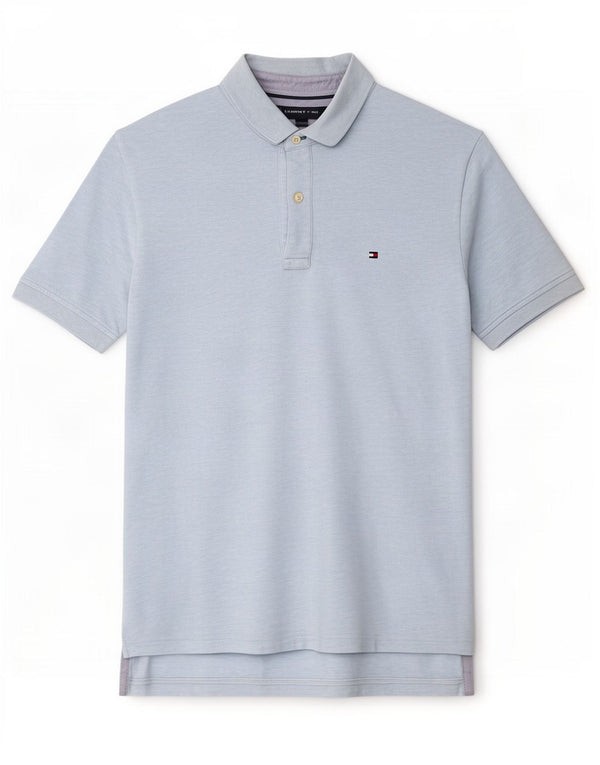 Tommy Hilfiger Herre Classic Fit Polo Shirt Medium Blue