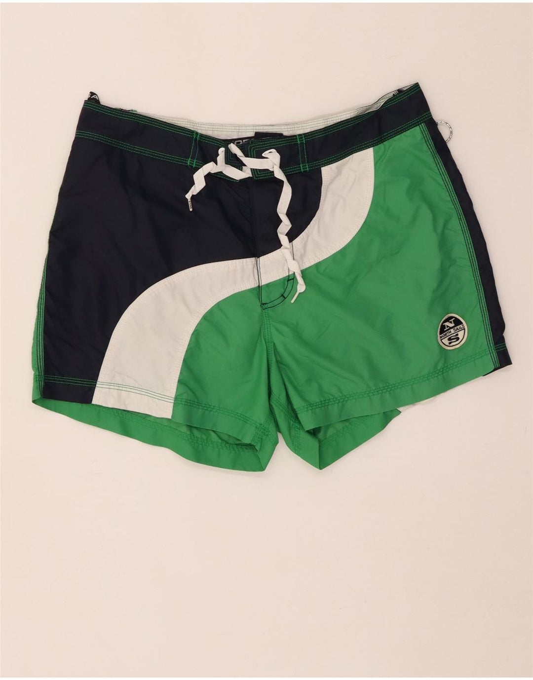 NORTH SAILS Badeshorts til mænd Medium Grøn Colourblock