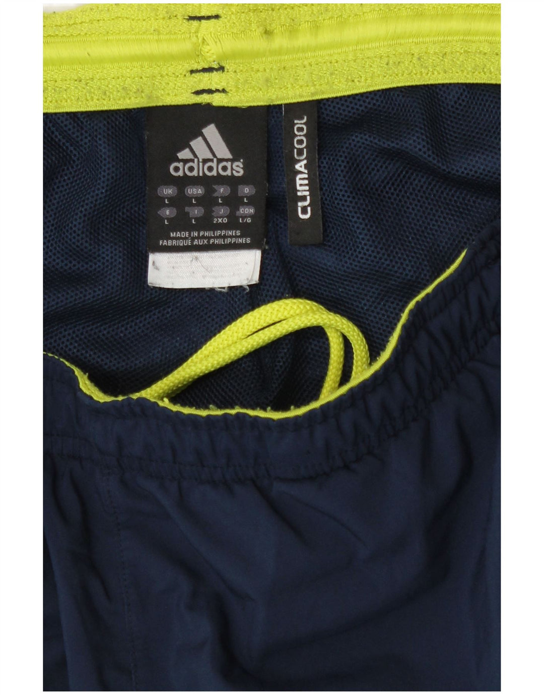 Adidas Herre Climacool Træningsdragt Bukser Large Navy Blue Polyester