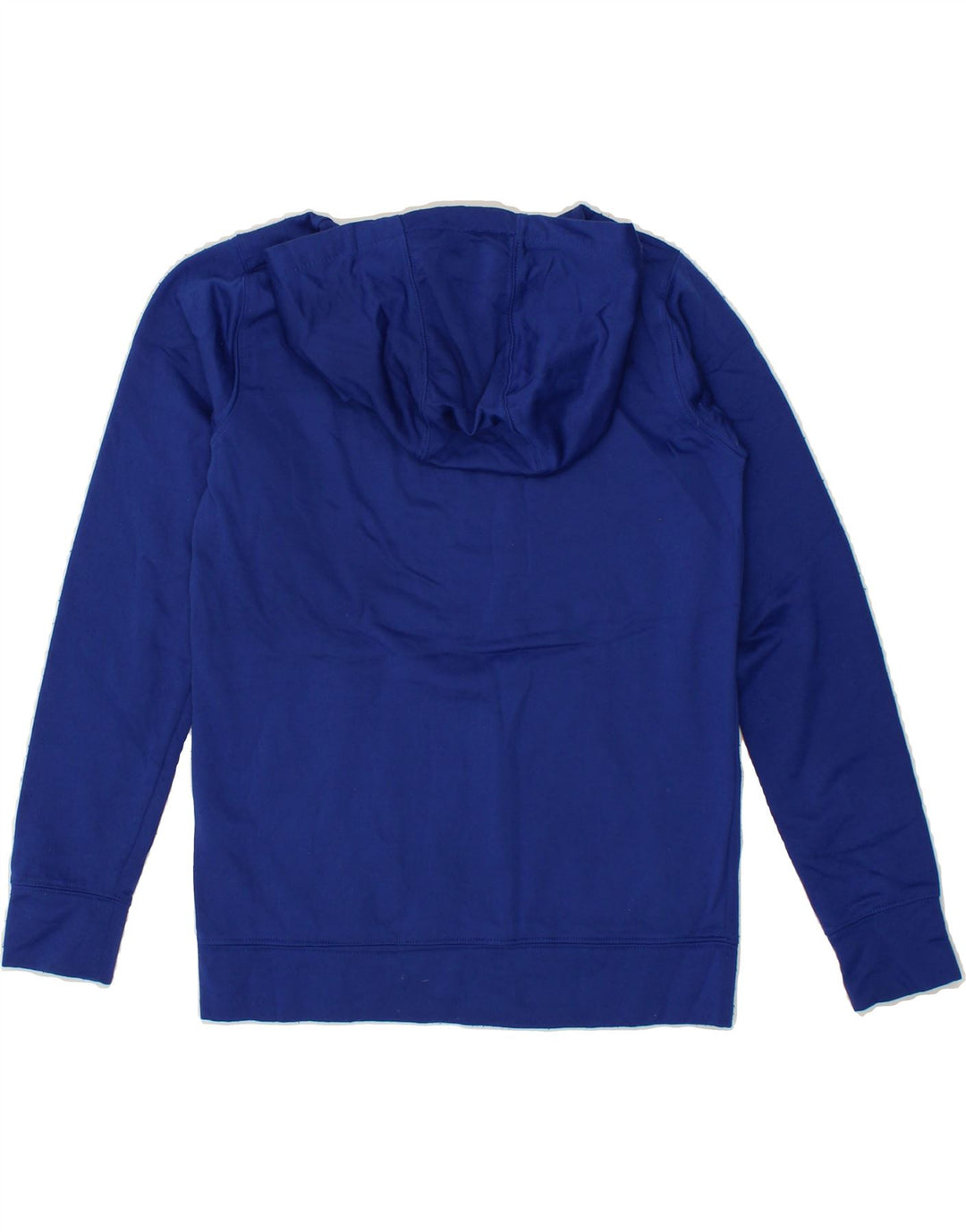 GENUINE MERCHANDISE Boys Hoodie Jumper 10-11 Years Medium  Blue Vintage Genuine Merchandise and Second-Hand Genuine Merchandise from Messina Hembry 