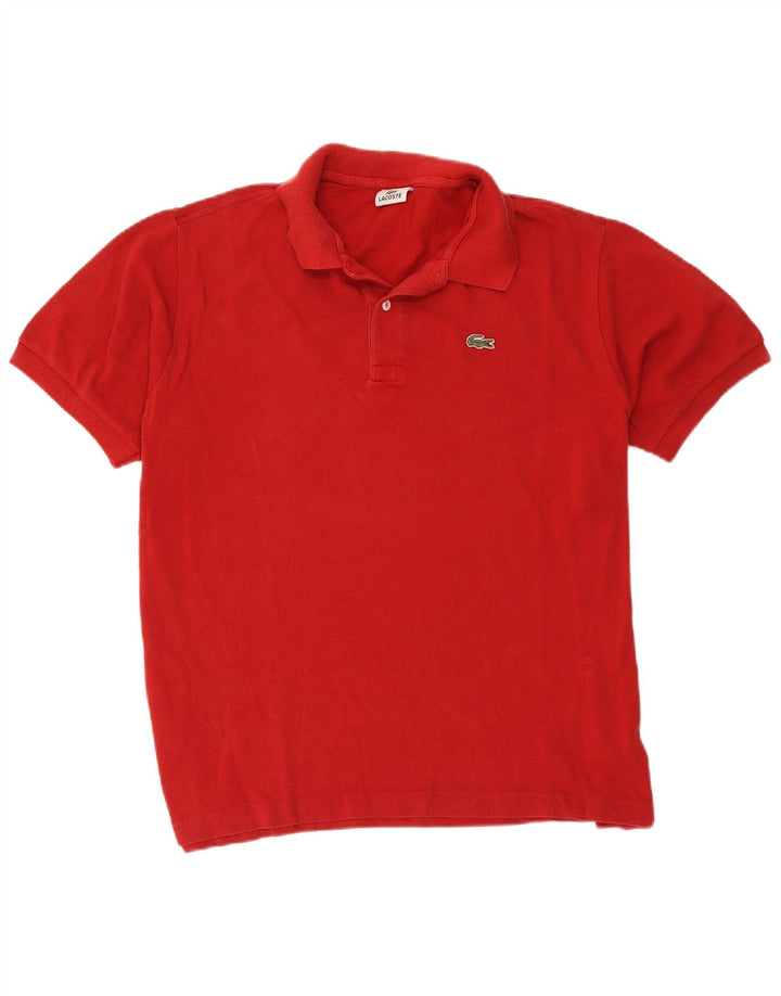 Lacoste Herre poloskjorte str. 7 2XL Rød Bomuld