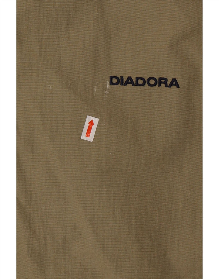 DIADORA Loose Fit Regnjakke UK 40 Stor Beige Polyamid
