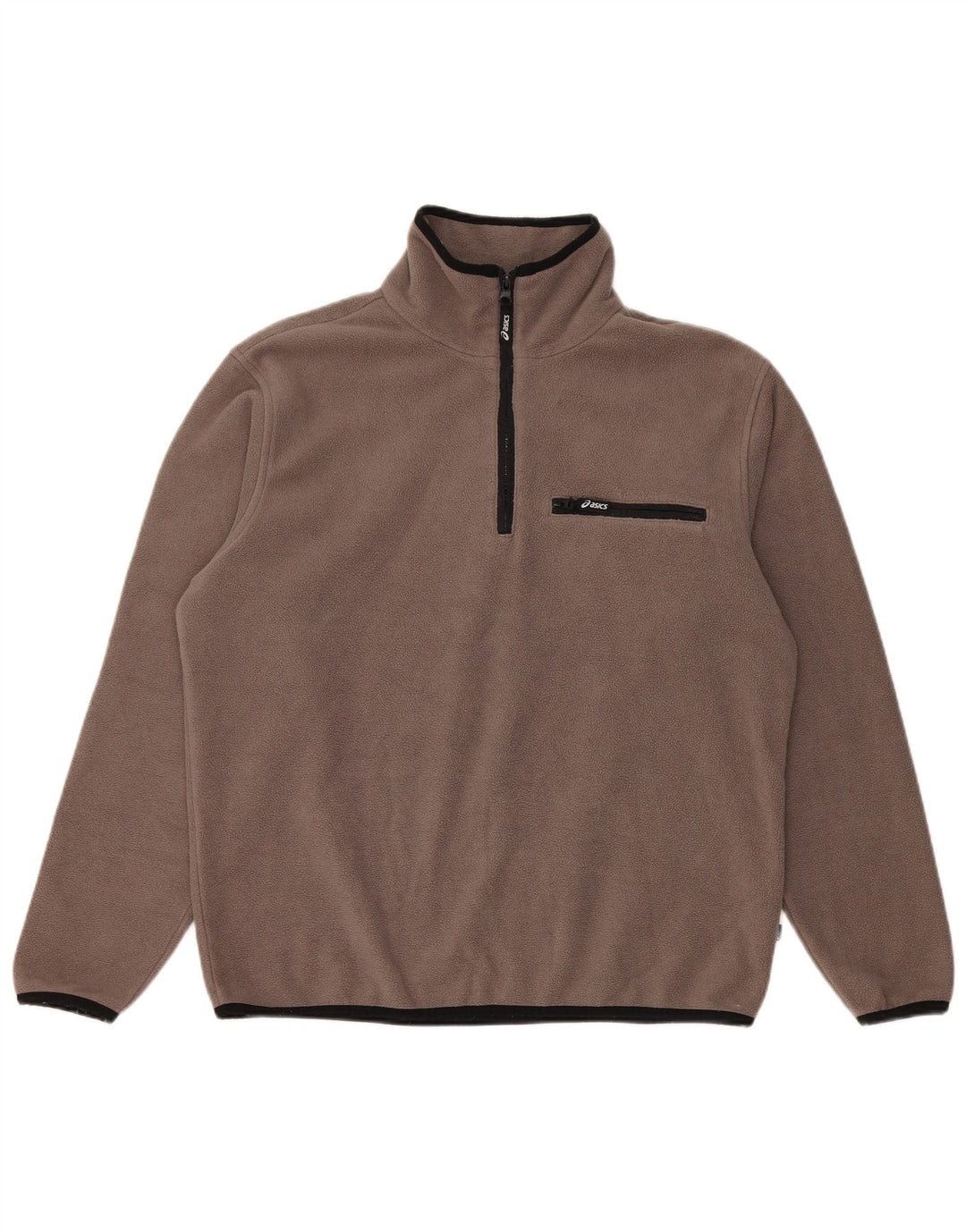 Asics Fleecetrøje til mænd mellem brun polyester