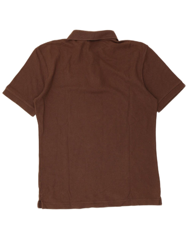 Fila Polo skjorte til mænd, medium brun bomuld