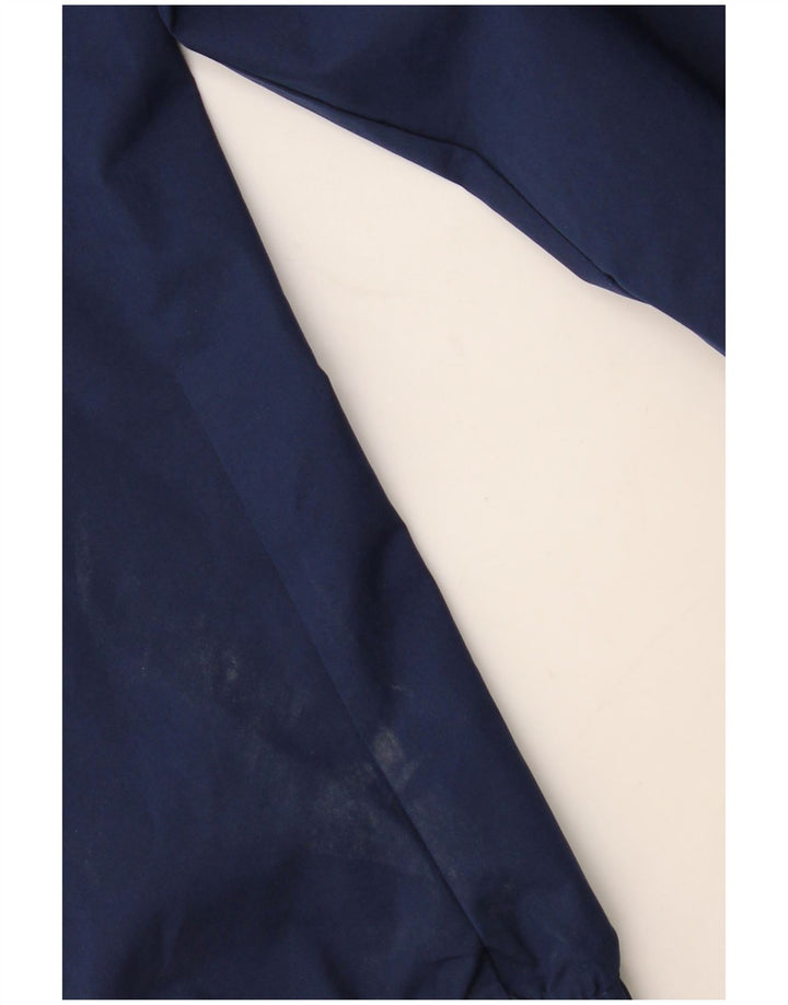 Adidas Regnjakke med hætte til drenge 11-12 år Marineblå polyester