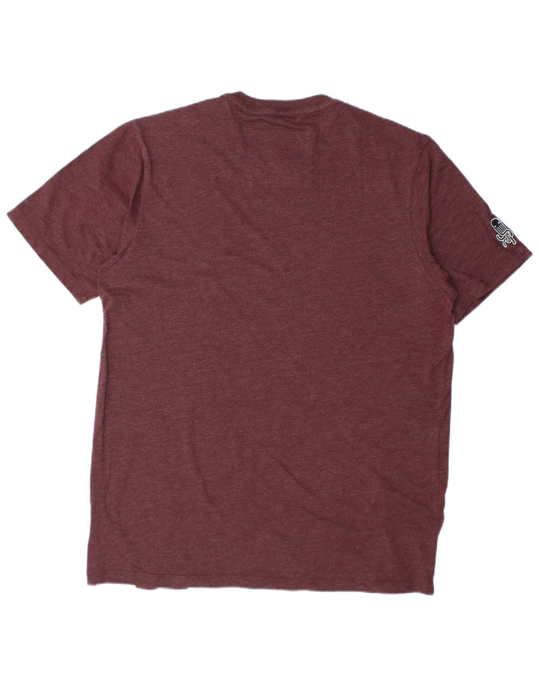 G-Star Herre grafisk T-shirt Top Stor Burgundy Colourblock Polyester