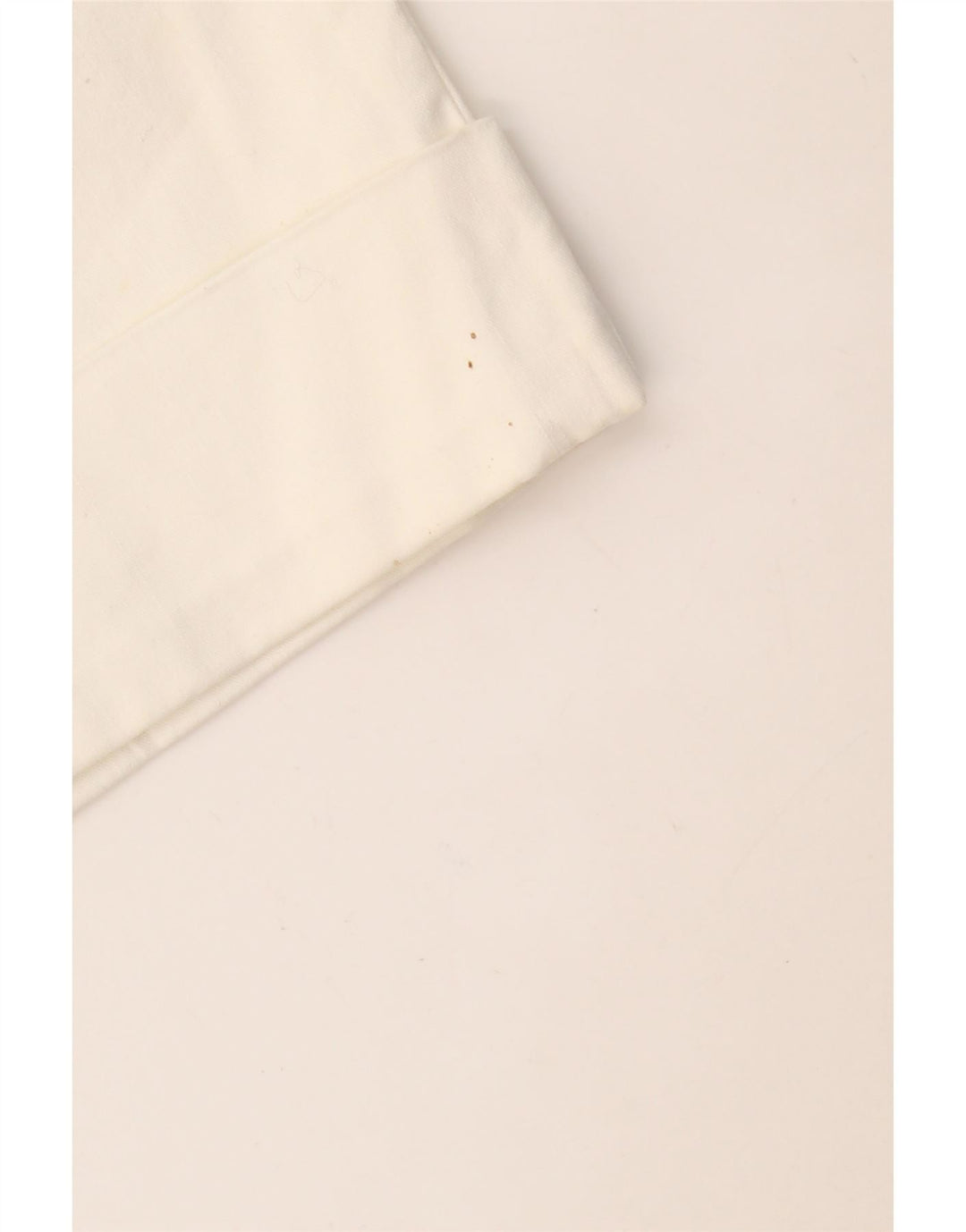 CALVIN KLEIN Dame Slim Capri Bukser US 12 Large W34 L19 Off White