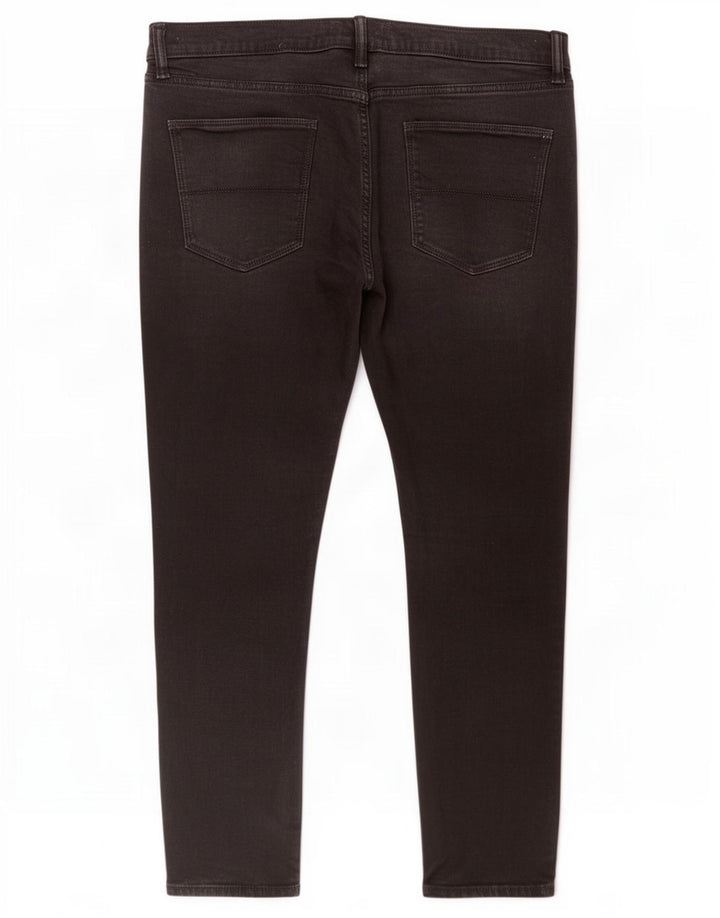 Marks & Spencer Skinny Jeans til mænd W36 L29 sort bomuld