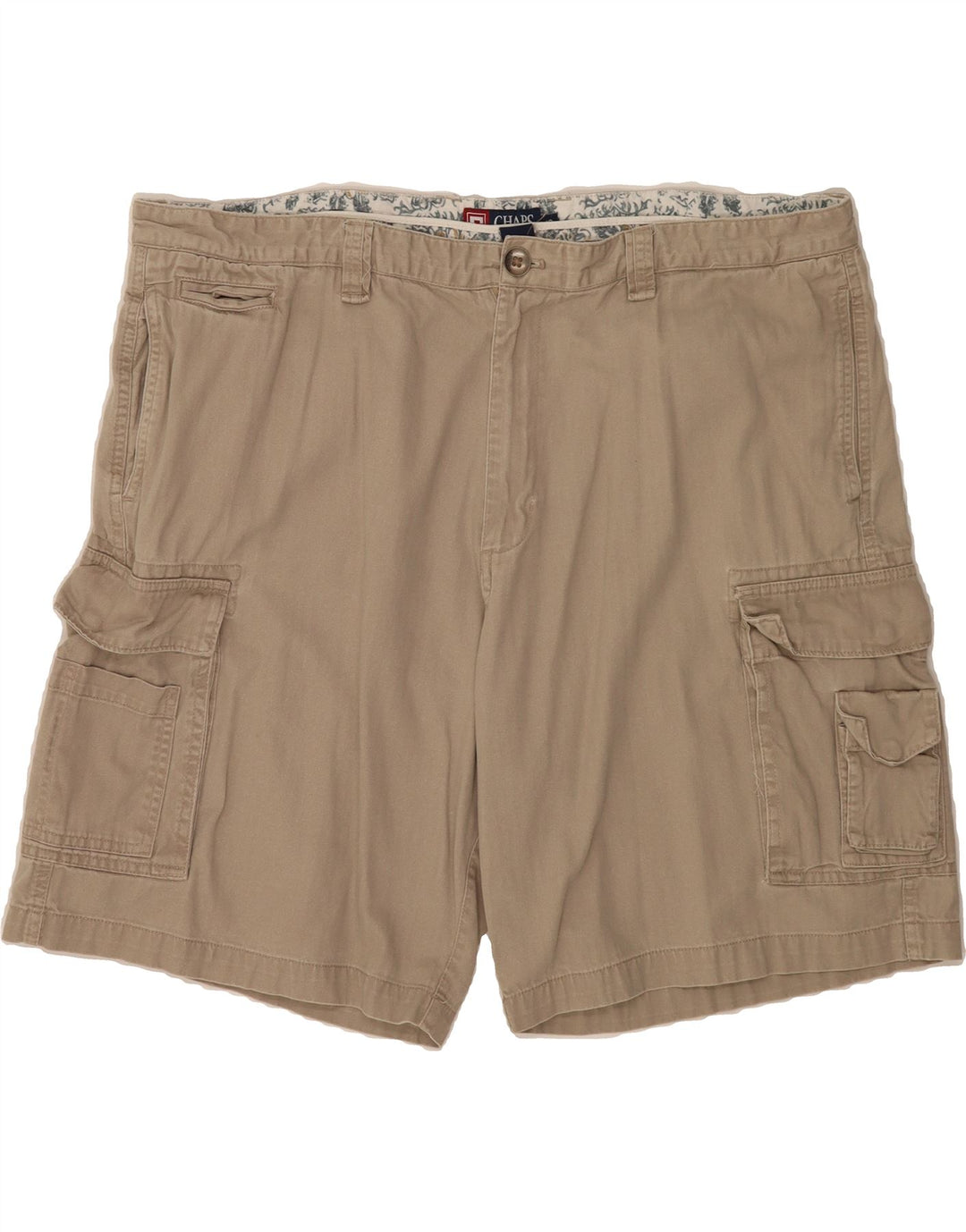 CHAPS Mens Cargo Shorts W42 2XL Beige Cotton Vintage Chaps and Second-Hand Chaps from Messina Hembry 
