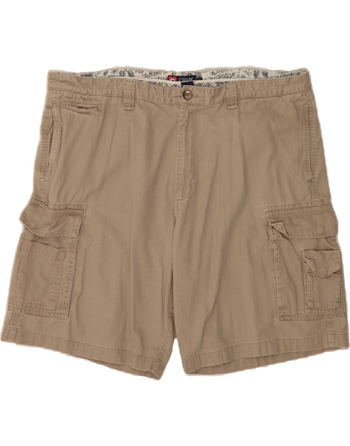 CHAPS Mens Cargo Shorts W42 2XL Beige Cotton Vintage Chaps and Second-Hand Chaps from Messina Hembry 