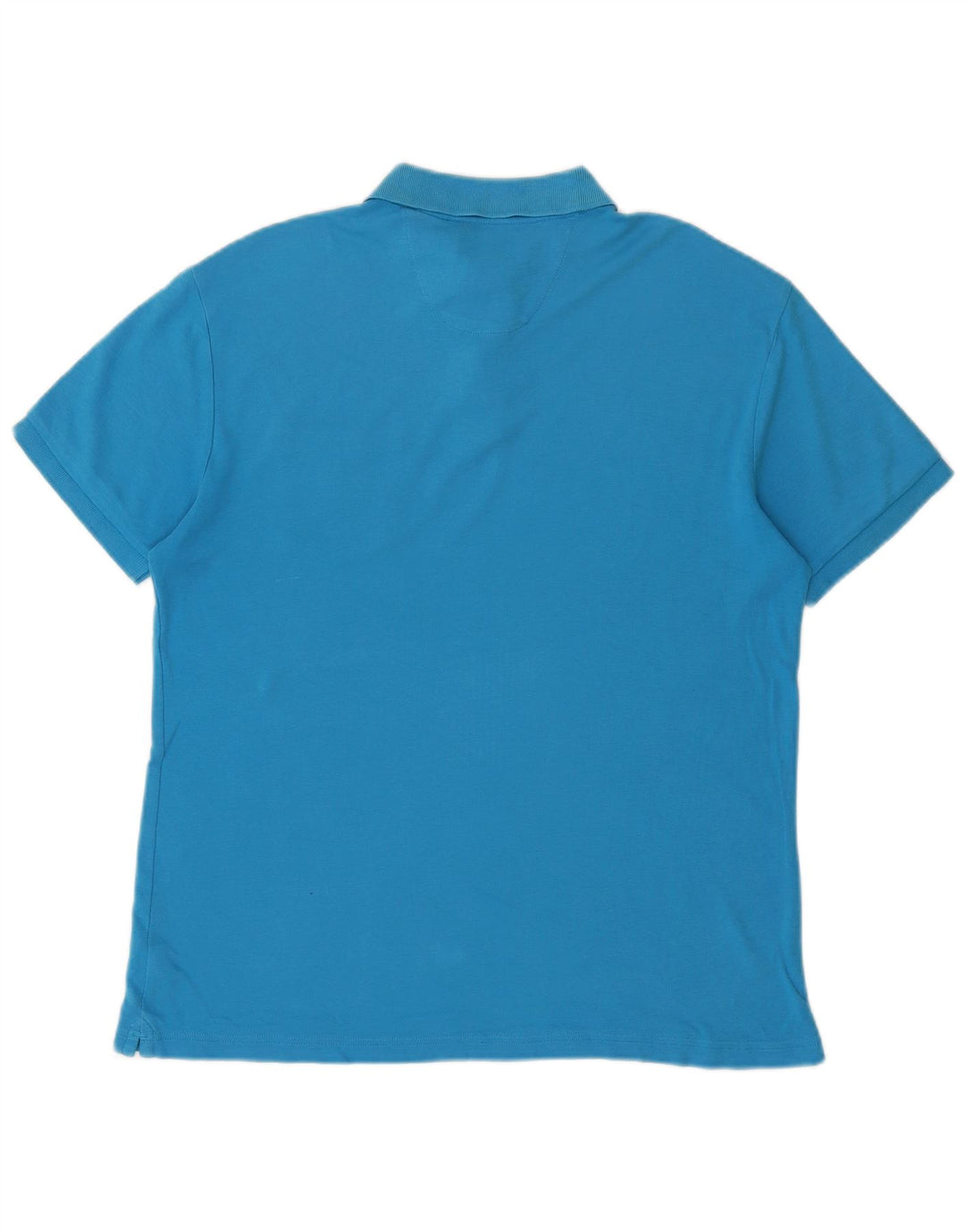 CHAPS Herre Custom Fit Polo Shirt Medium Blue Bomuld