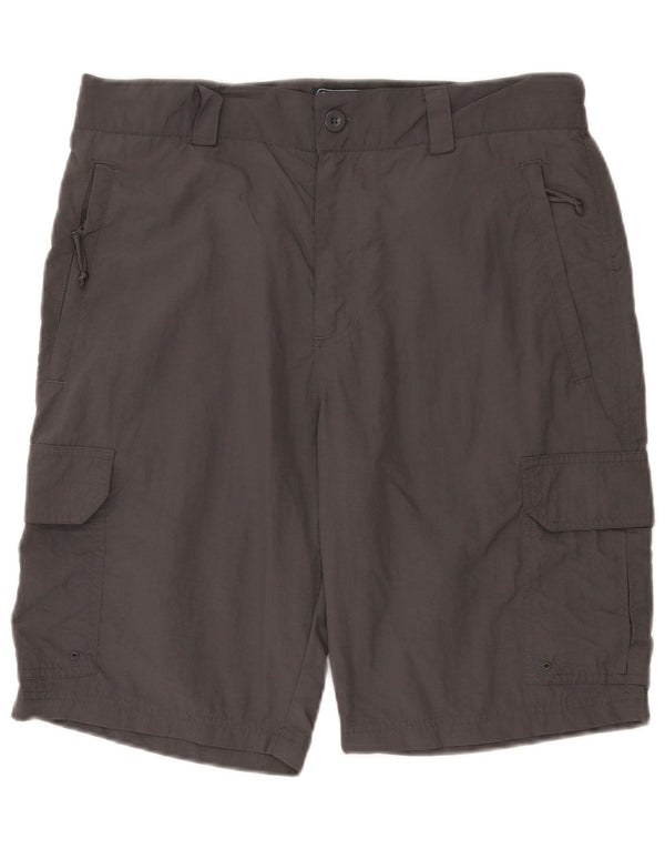 Mountain Warehouse Herre Cargo Shorts W34 Large Grå Polyamid