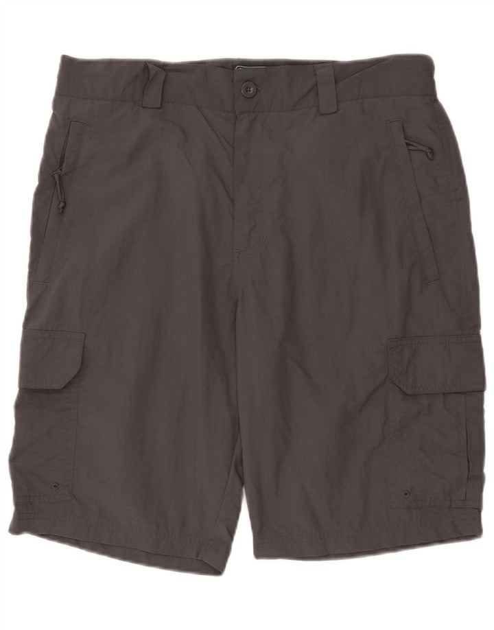 Mountain Warehouse Herre Cargo Shorts W34 Large Grå Polyamid