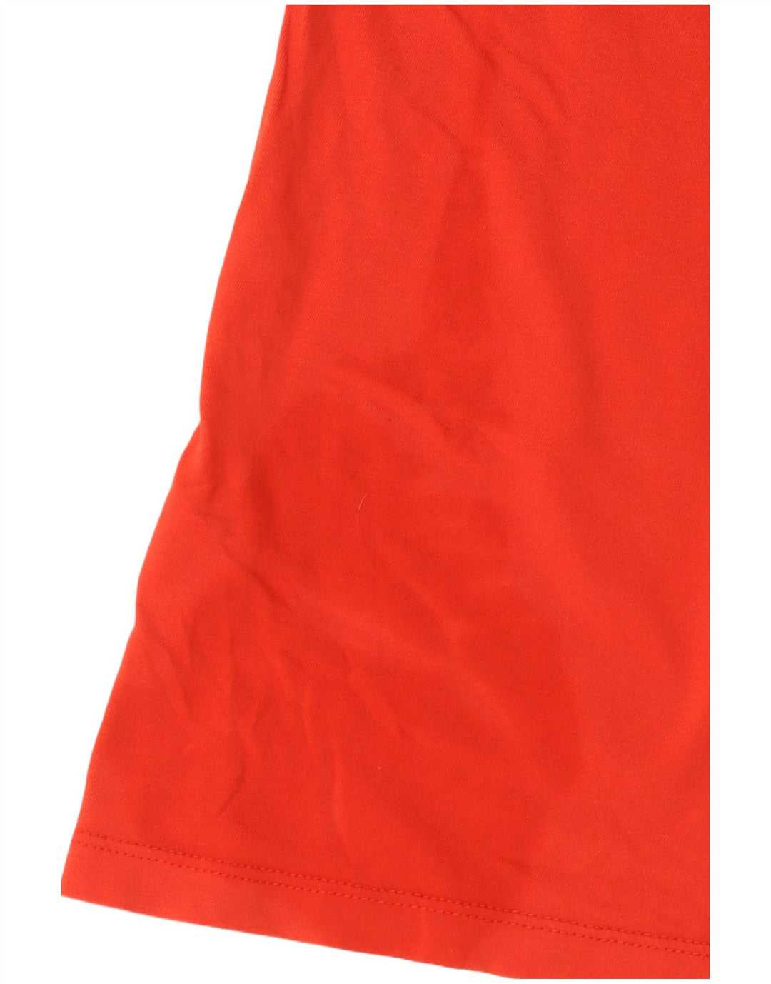 Tommy Hilfiger Dame T-Shirt Top UK 14 Medium Rød Bomuld