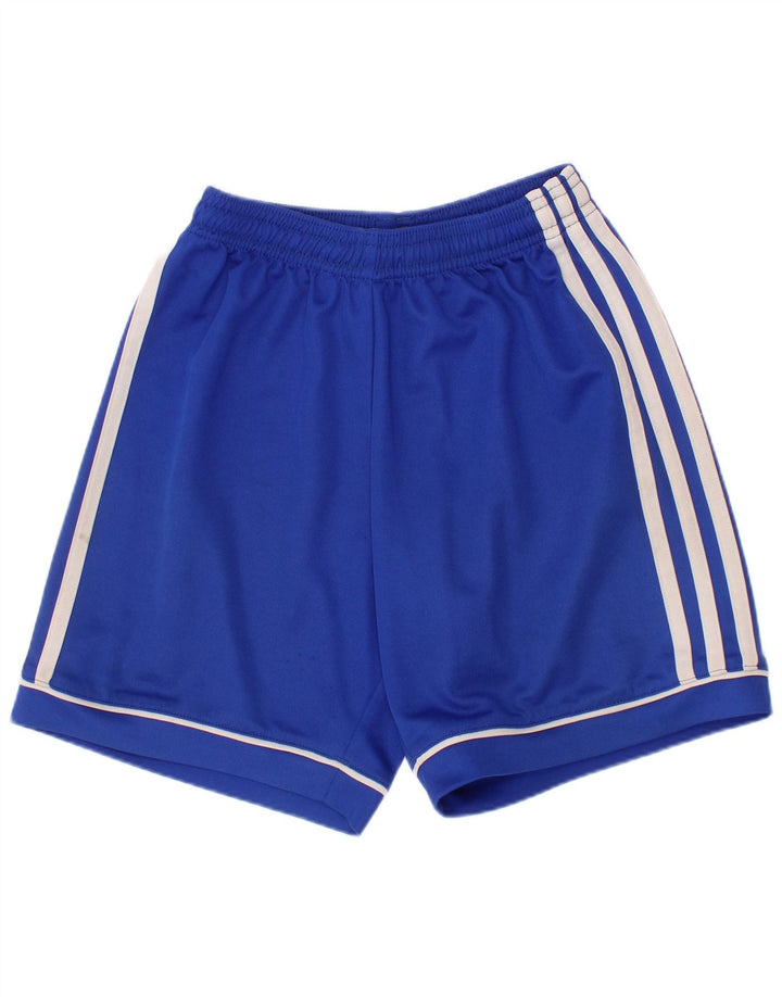 Adidas Boys Climalite Sportshorts 9-10 år Blå polyester