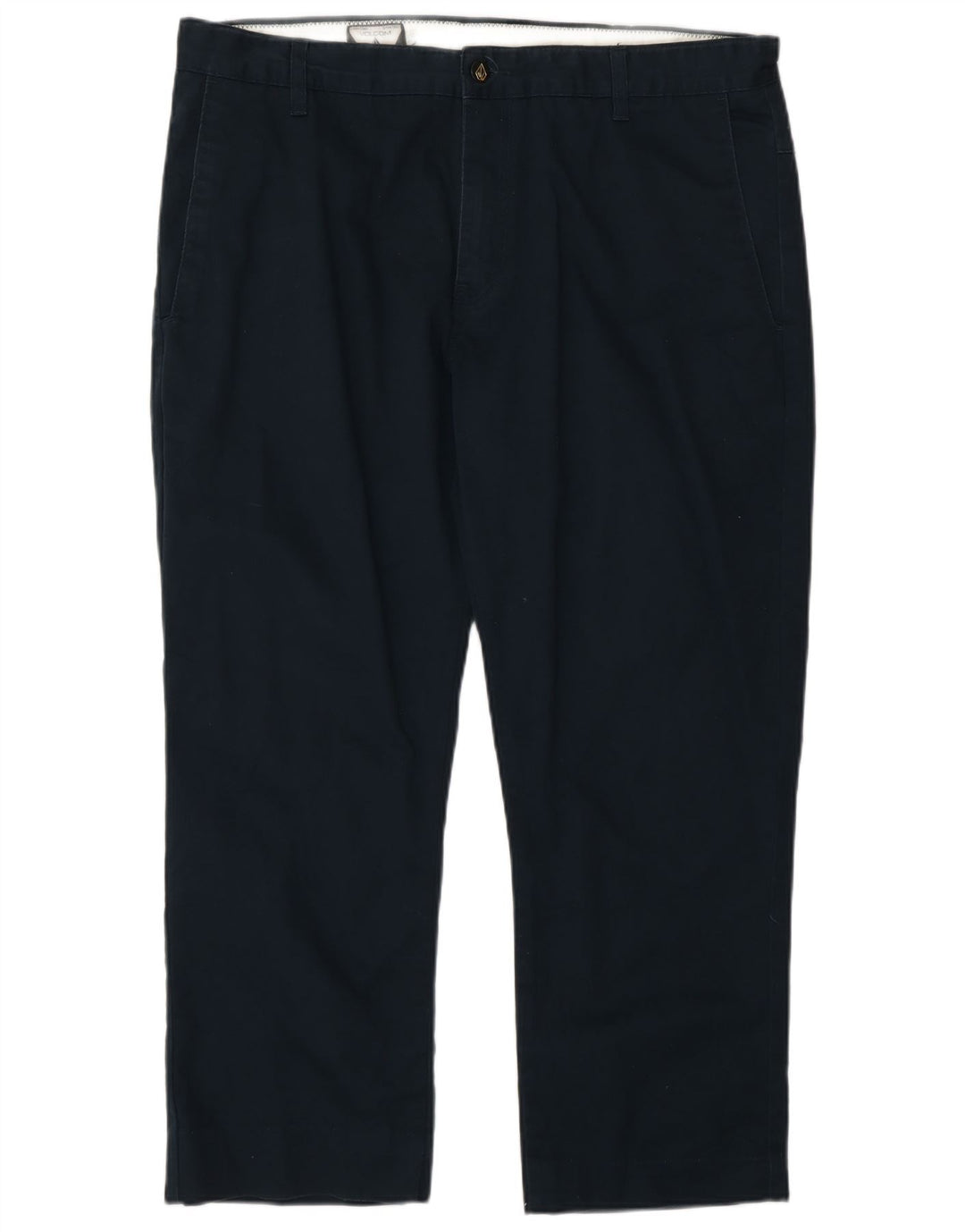 Volcom Straight Chino Bukser til mænd W36 L26 Marineblå