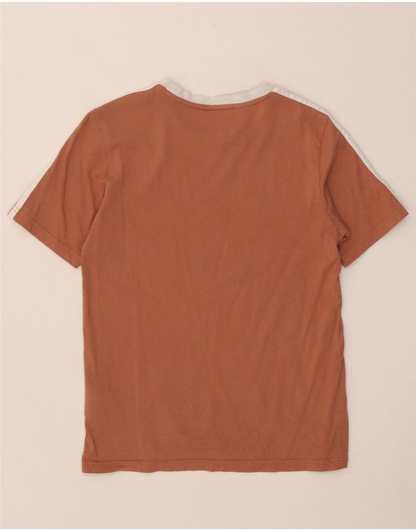 Adidas Pige T-Shirt Top 11-12 År Brun Bomuld