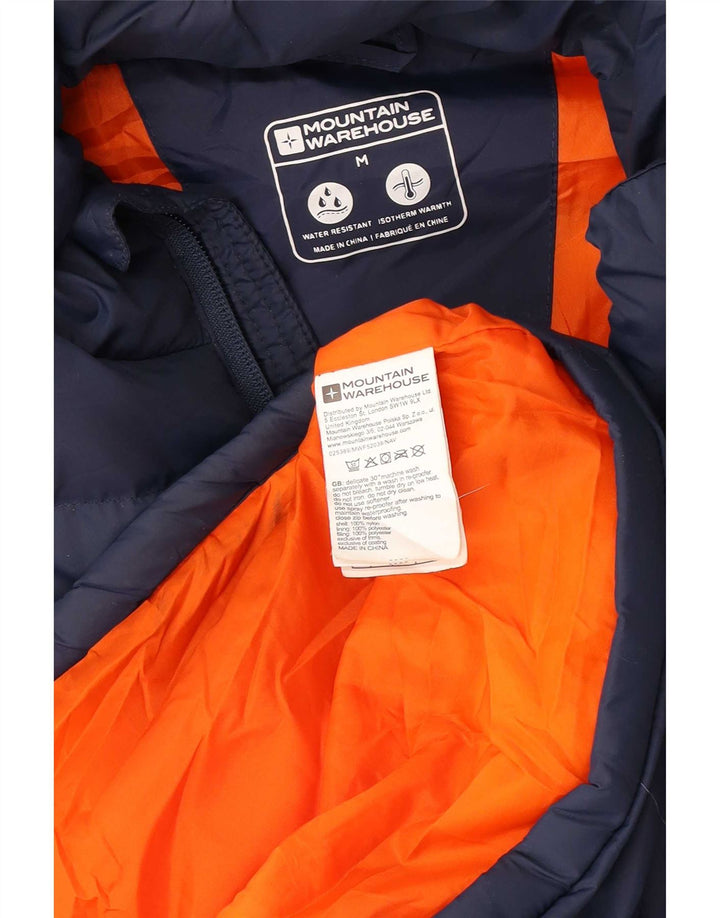 Mountain Warehouse Herre Polstret Gilet UK 38 Medium Navy Blue Nylon
