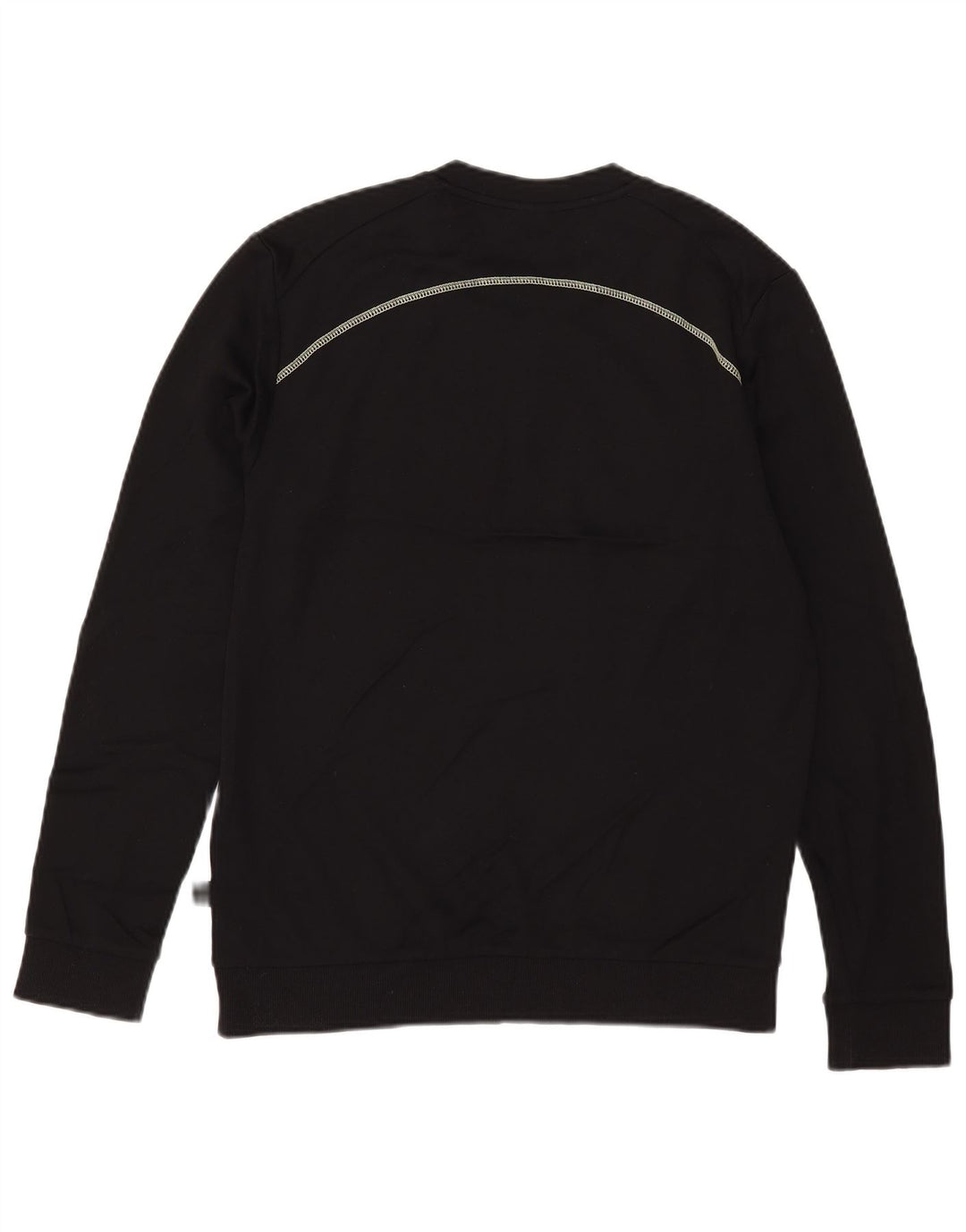 Hugo Boss Herre Grafisk Sweatshirt Jumper Stor Sort Bomuld