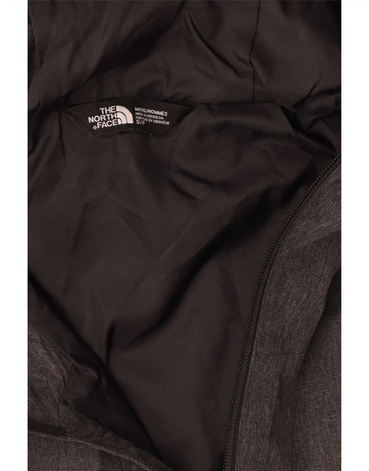 The North Face Regnjakke med hætte til mænd UK 36 Lille Grå Polyester