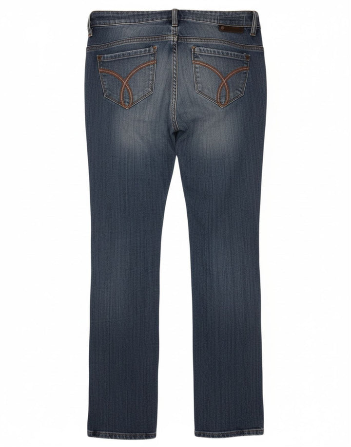 Calvin Klein Dame Slim Jeans W27 L34 Blå Bomuld