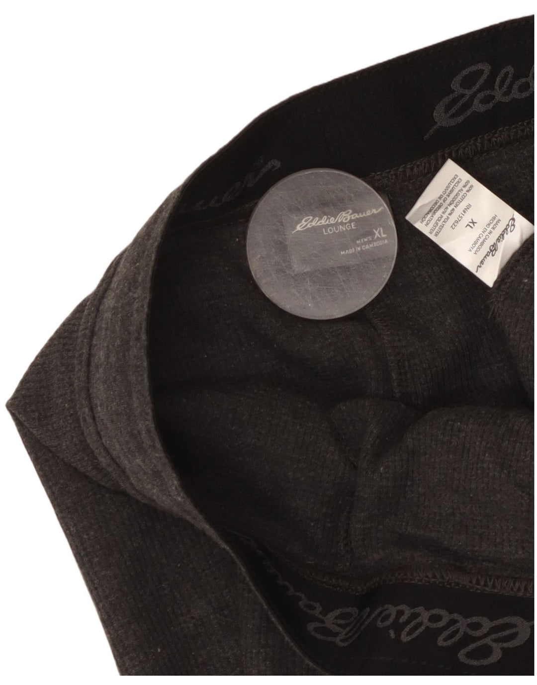 Eddie Bauer Herre Sportshorts XL Grå Bomuld