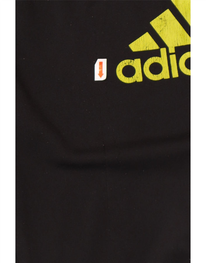 ADIDAS Træningsdragt til mænd Joggers UK 40/42 Medium Black Polyester