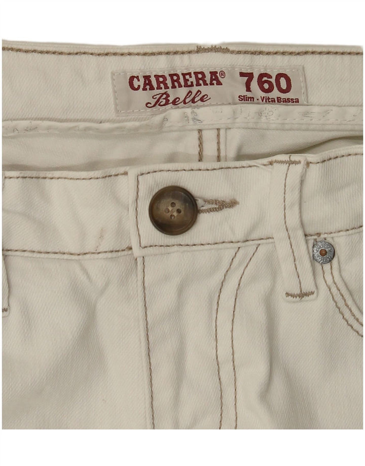CARRERA Slim Jeans til kvinder W30 L30 Hvid