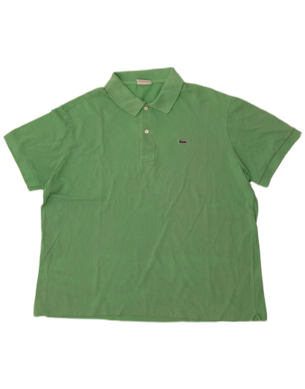 Lacoste Herre Polo Shirt Str. 7 2XL Grøn Bomuld