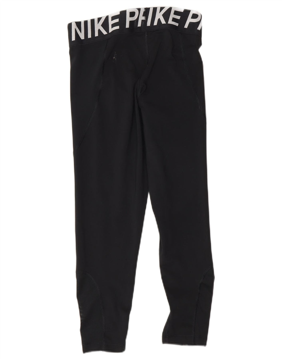 Nike Dame Dri Fit Grafiske Capri Leggings UK 10 Small Black
