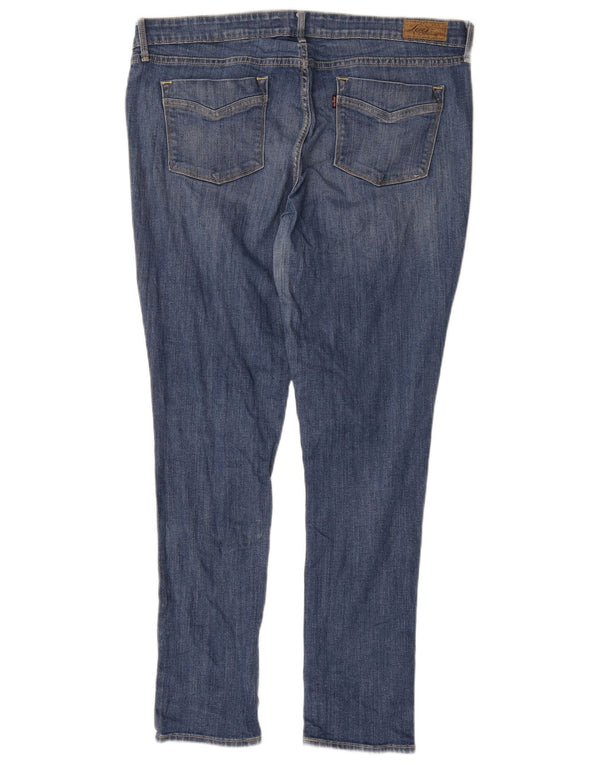 Levi's Dame Demi Curve Modern Rise Skinny Jeans US 16 2XL W36 L30 Blå