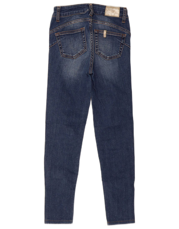 Liu Jo Girls Skinny Jeans 9-10 år W24 L24 Marineblå