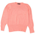 Marks & Spencer Dame sweater med rund hals DK 12 Medium Pink Viscose