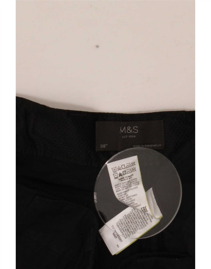 Marks & Spencer Herre Cargo Shorts W38 XL Marineblå Bomuld