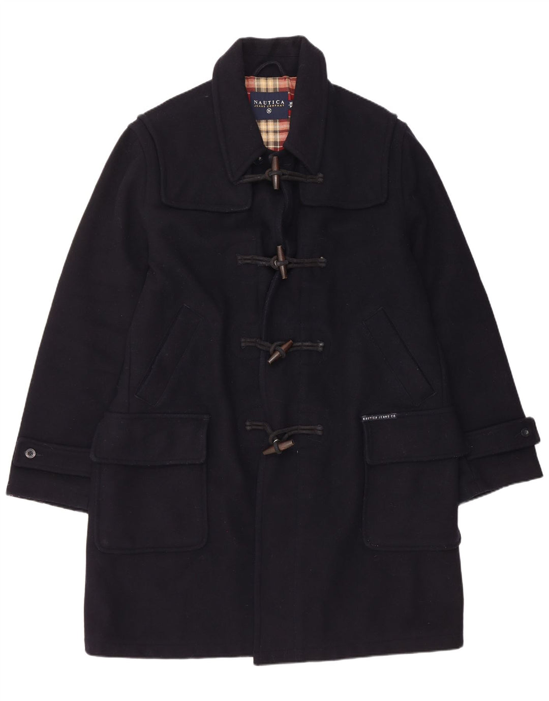 Nautica Herre Duffle Coat UK 38 Medium Navy Blue