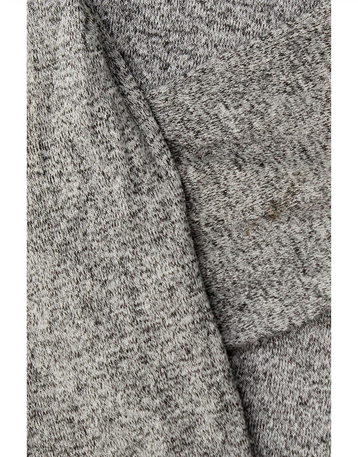 Lipsy Womens Longline Cardigan Sweater UK 16 Large Grey Flecked Polyester