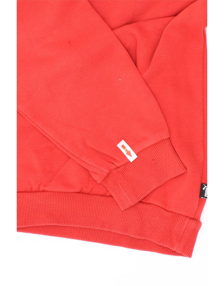 Puma Boys Grafisk Sweatshirt Jumper 13-14 år Rød