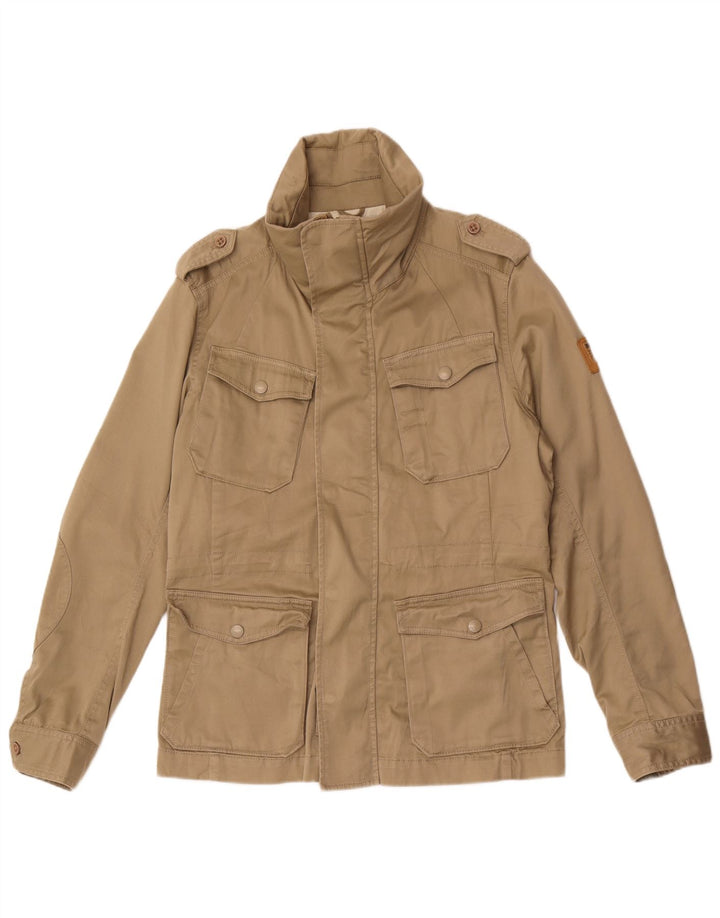 Diesel Herre Utility Jacket UK 40 Large Beige Cotton