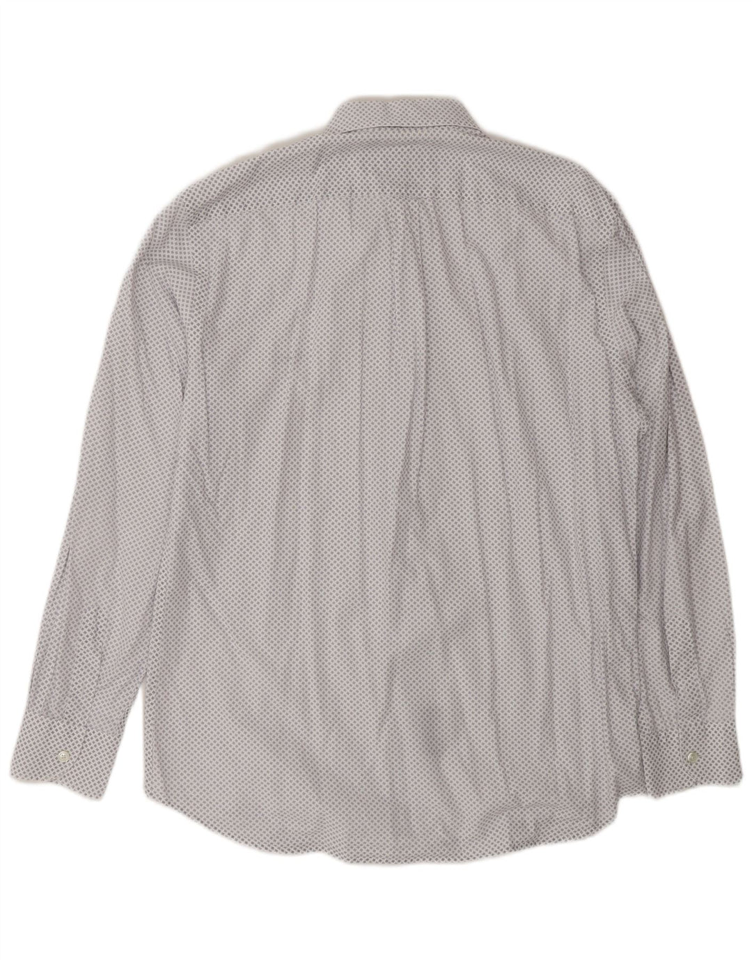 Harmont & Blaine Herre Regular Fit skjorte Medium Blue Spotted Bomuld