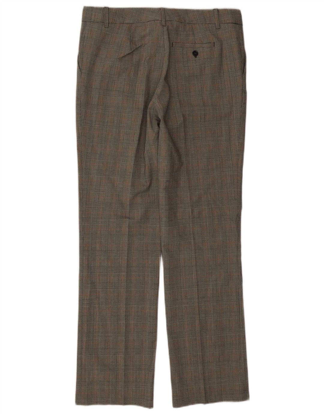 Zara lige jakkesæt til kvinder W32 L31 Grå Houndstooth Classic