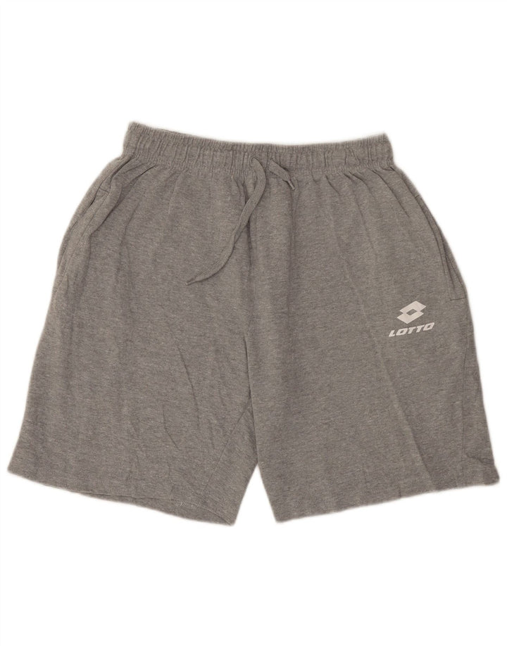 Lotto Herre Sportshorts XL Grå Bomuld