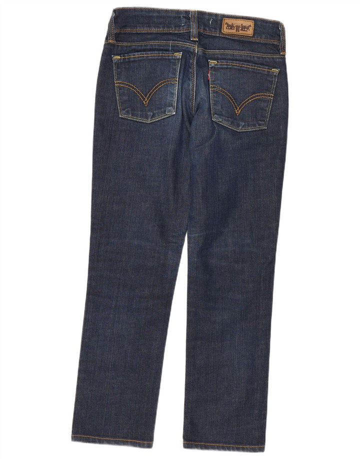 Levi's Dame 571 Slim Jeans W26 L26 Blå Bomuld