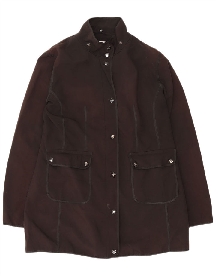 Dkny Womens Utility Jacket UK 16 Large Grå Polyester