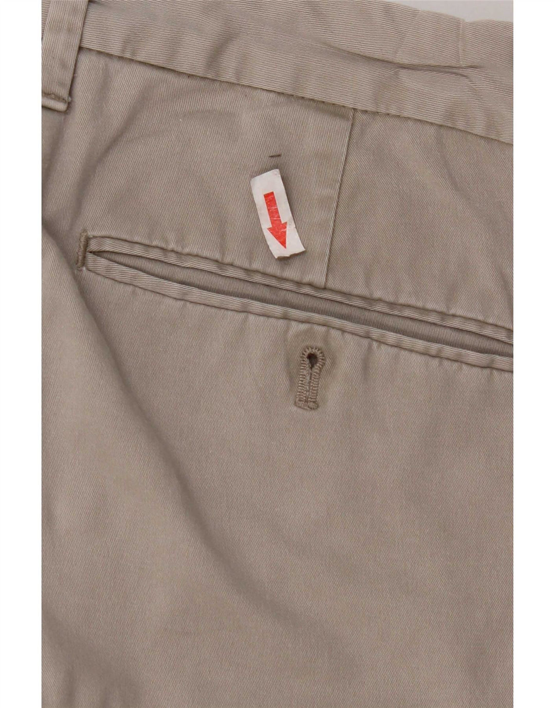 Calvin Klein Lige Chinobukser til mænd W36 L32 Grå