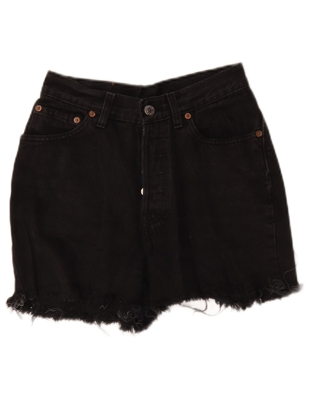 Levi's denimshorts til kvinder W24 XS Sort