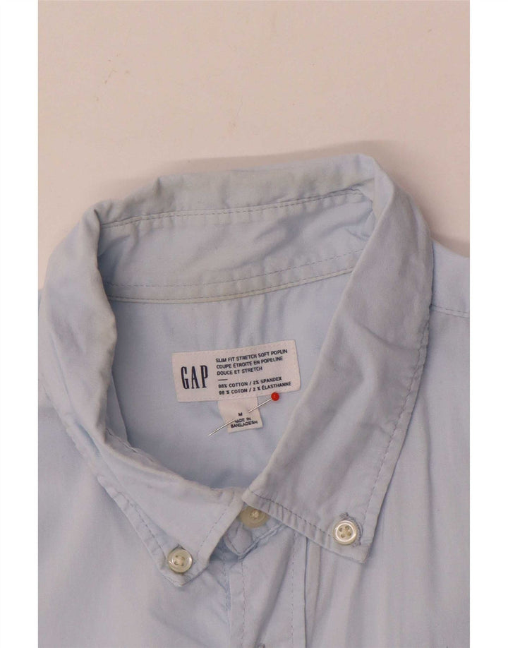 Gap Herre Slim Fit skjorte Medium Blue Bomuld