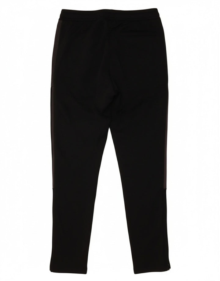 ADIDAS Boys Aeroready Tracksuit Trousers 13-14 Years  Black Polyester