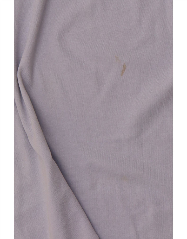 ADIDAS Piger Grafisk T-Shirt Top 13-14 År Blå Bomuld