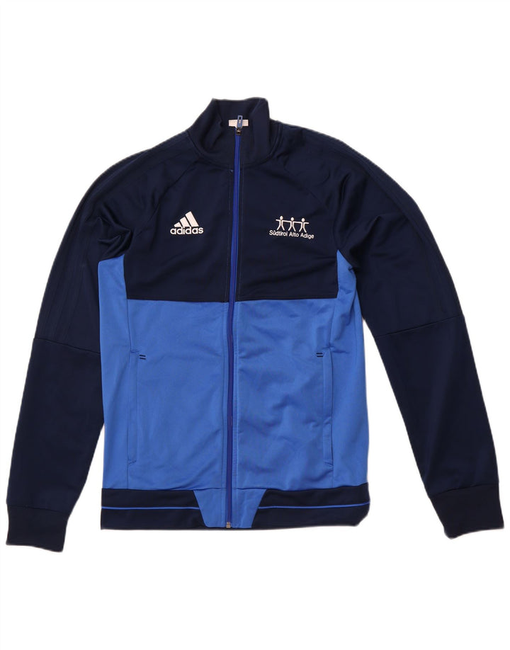 ADIDAS Træningsdragt til mænd, topjakke, lille marineblå colourblock polyester