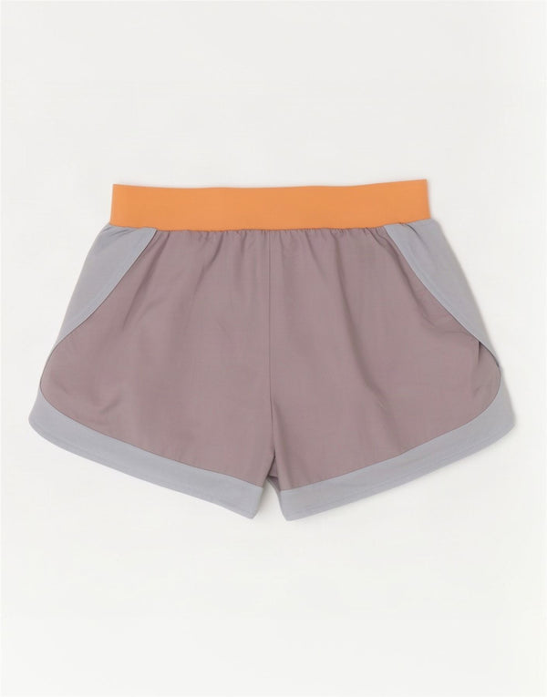 Asics Sportsshorts til kvinder UK 12 Medium Flerfarvet Colourblock Polyester